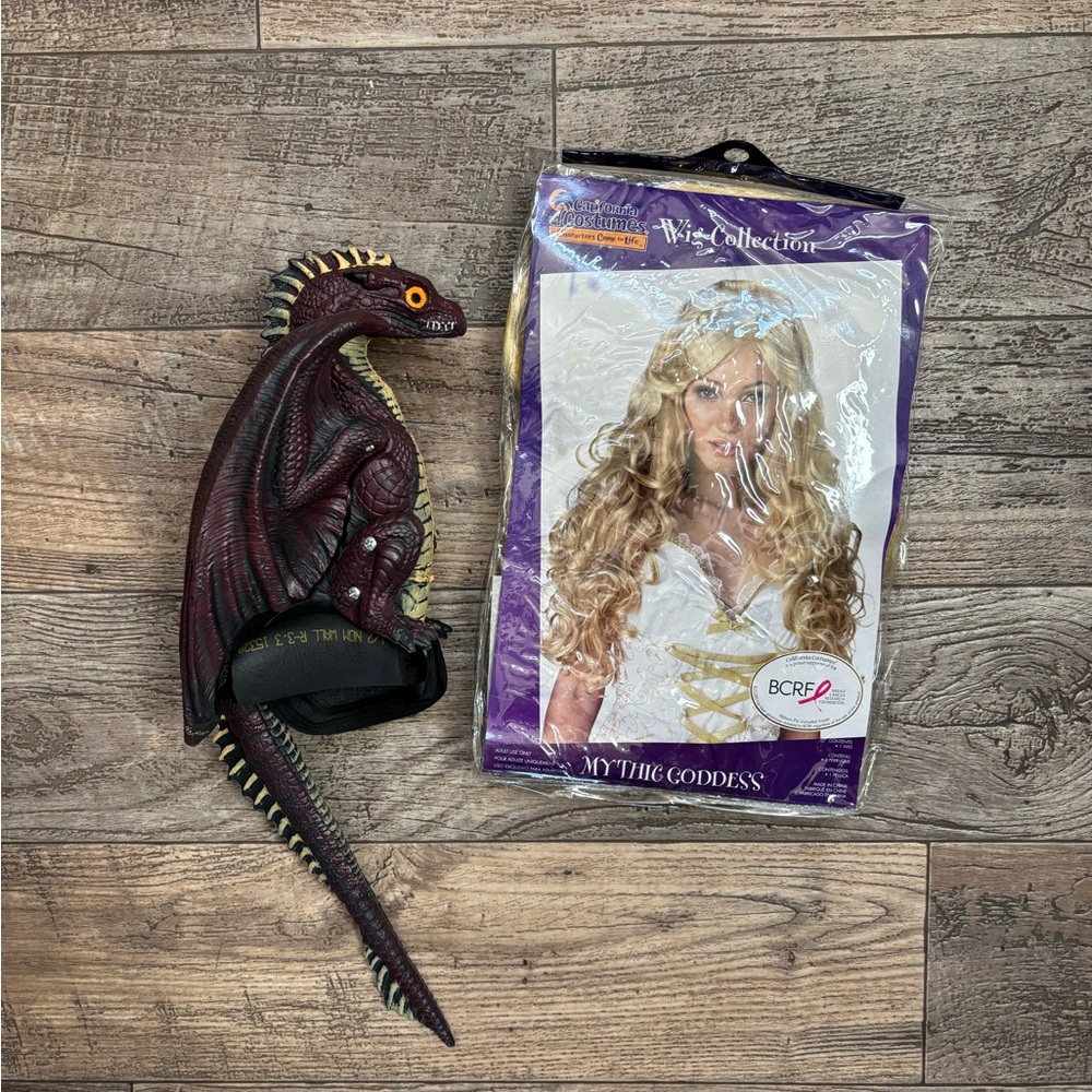 Dragon Shoulder Accessory and Khalessi Wig